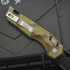 MT MSI RAM-LOK Knife Manual Folding 3.42" M390MK Plain Blade, G10 Handles, AXIS Lock