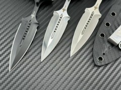 MT Micro Knife Technology Sword emblem, Hand Prick
