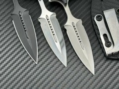 MT Micro Knife Technology Sword emblem, Hand Prick