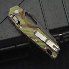 MT MSI RAM-LOK Knife Manual Folding 3.42" M390MK Plain Blade, G10 Handles, AXIS Lock