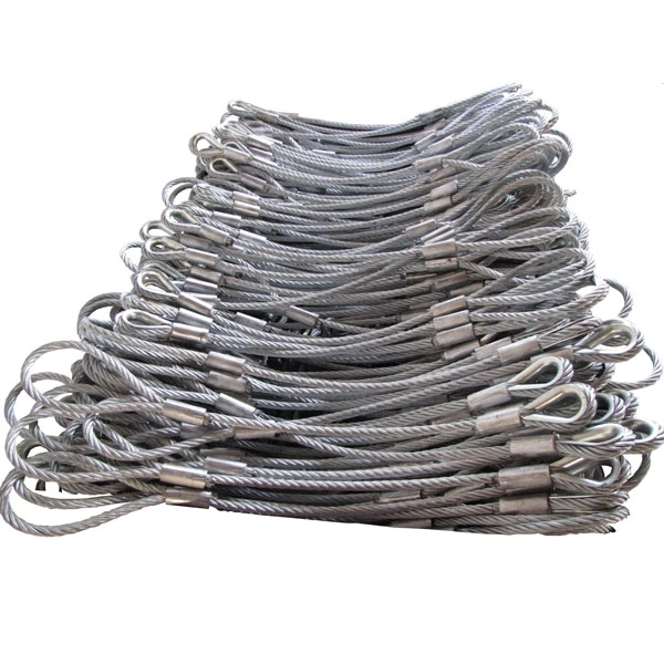 Heavy duty wire rope slings