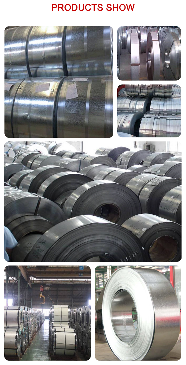 Galvanized steel strip