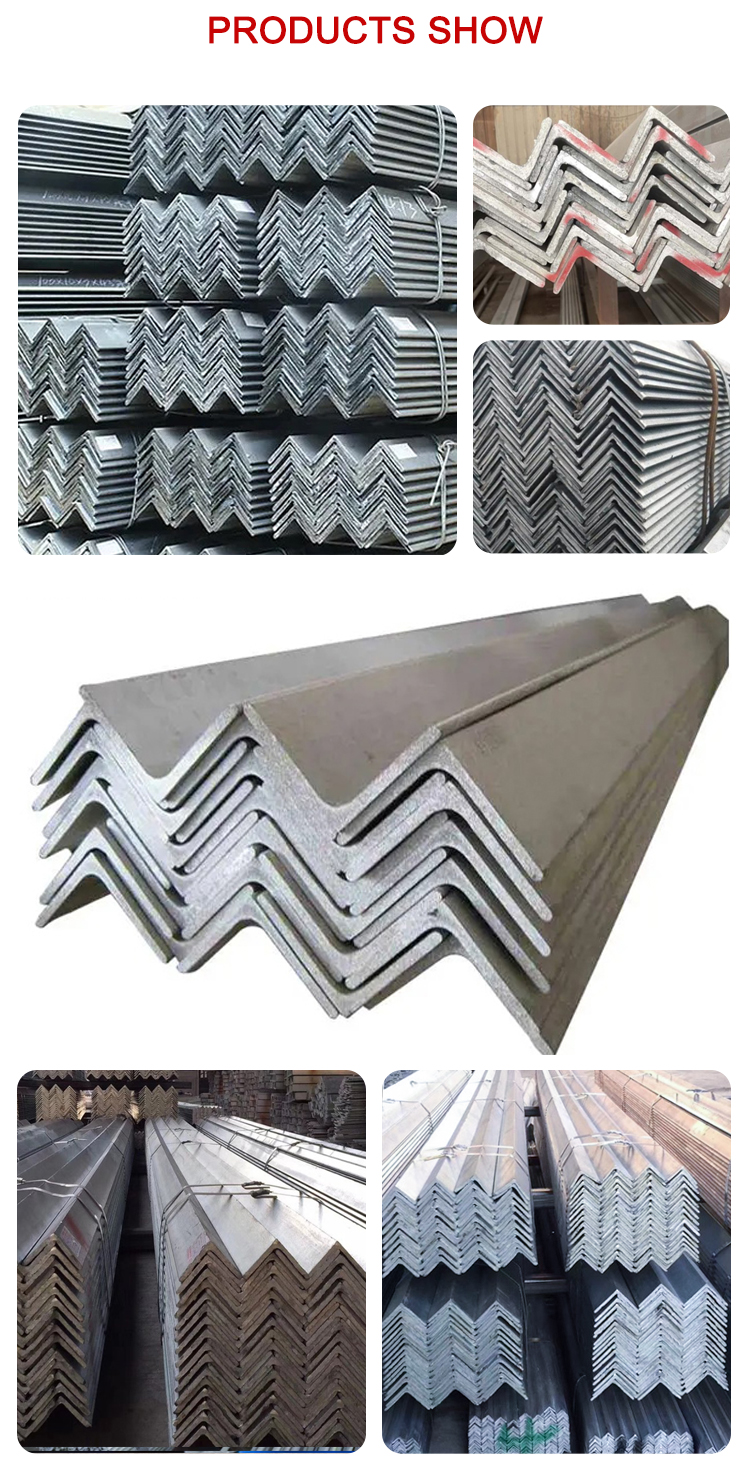 Galvanized steel angle