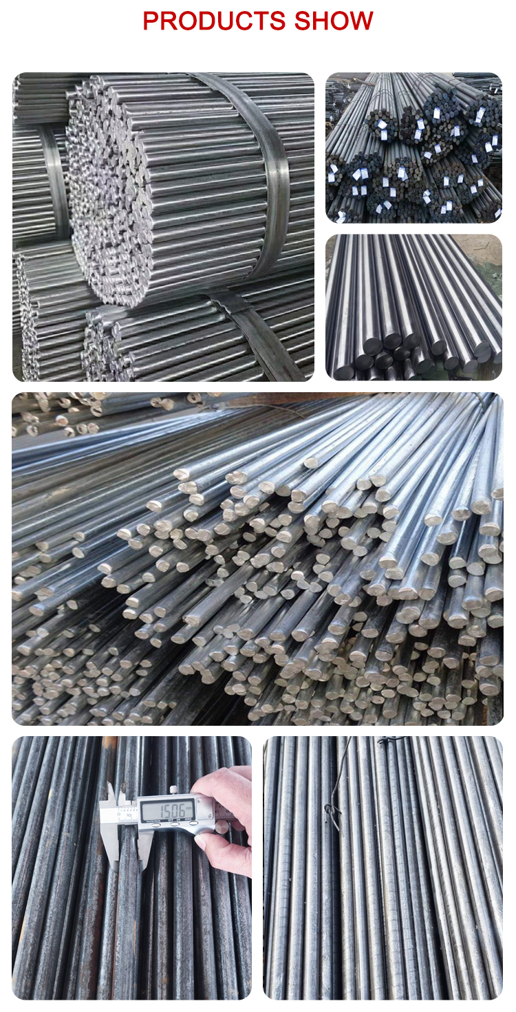 Cold drawn round steel