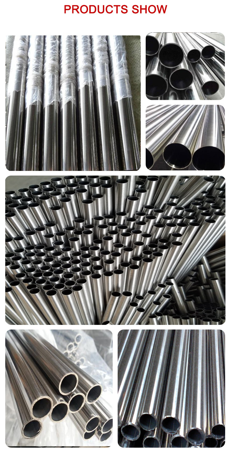 Stainless steel round pipe