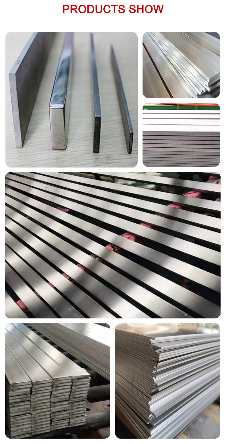 Stainless steel flat bar
