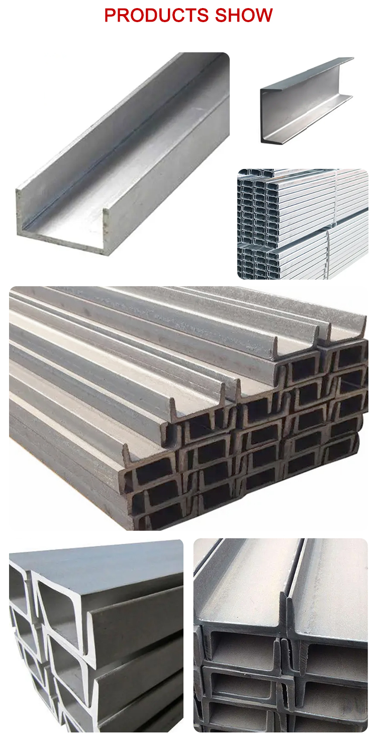 Stainless steel channel
