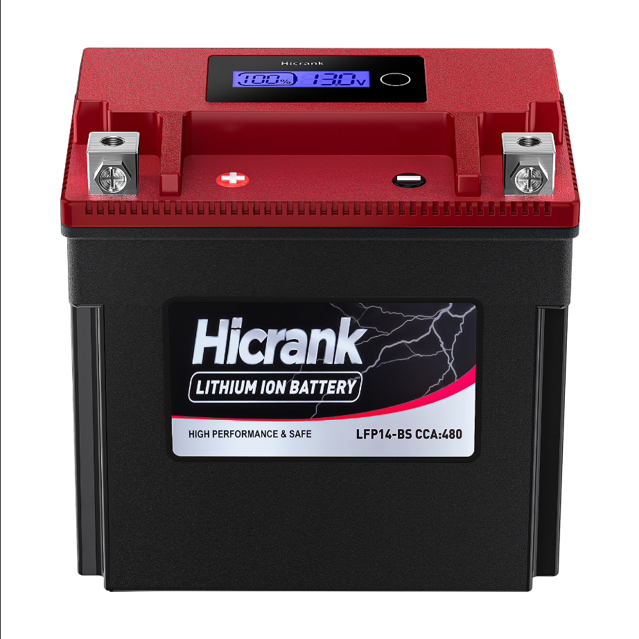 YTX14-BS/YTX14H-BS lithium battery 12V 8Ah 480CCA