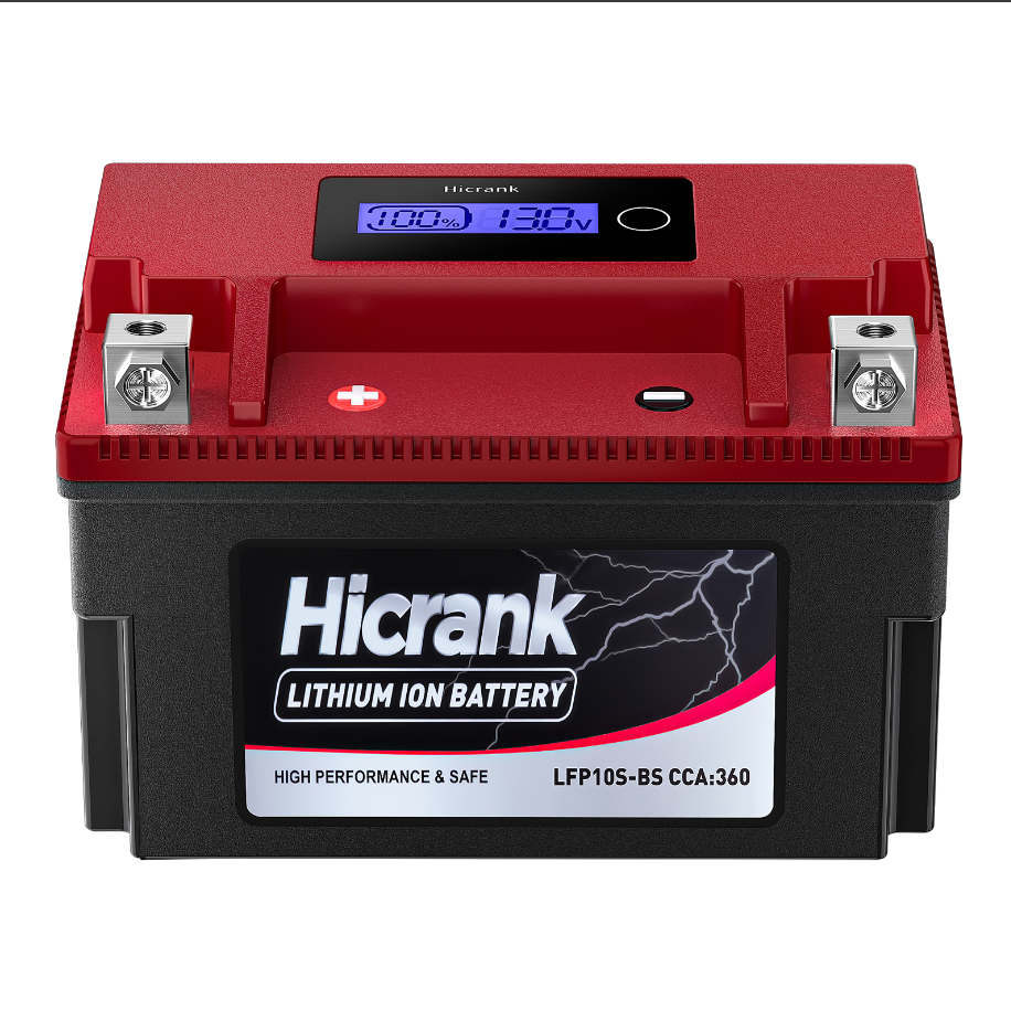 YTZ10S lithium battery 12V 6Ah 360CCA