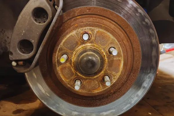 Warped brake rotor causing car shakes when braking
