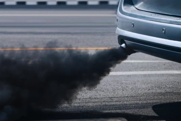 Black exhaust smoke linked to dirty air filter symptoms