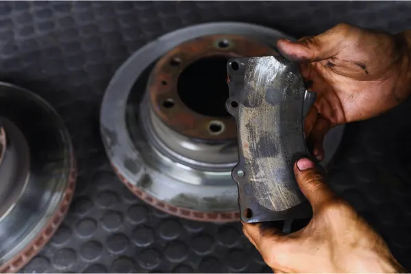 Worn brake pads related to what to do if your car shakes when braking