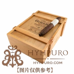 米盒 GURKHA CELLAR RESERVE AGED 15 YEARS HEDONISM GRAND ROTHCHILD 20s 廓尔喀 15年窖藏黑色大罗伯图 20支/盒