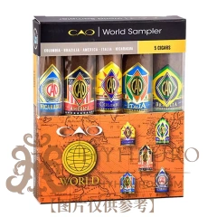 CAO WORLD SAMPLER 5 潮牌 世界精选样盒 五支/盒