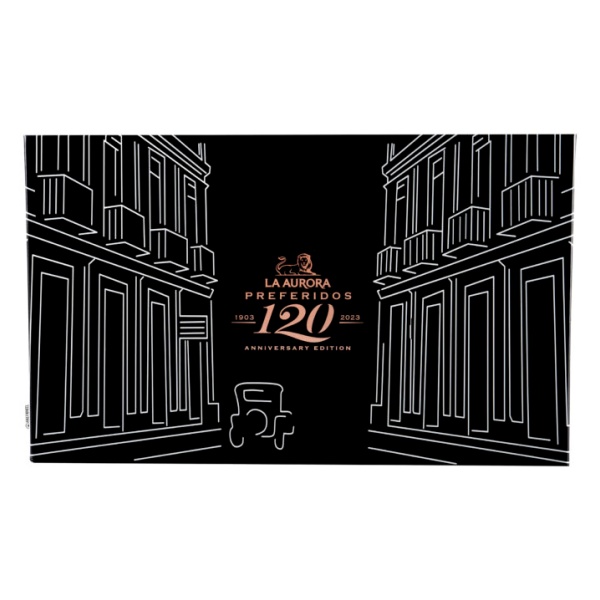 La Aurora 120th Anniversary Limited Edition Preferidos 10s 狮子王 120周年限量 完美双尖鱼雷 10支/盒