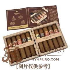 COMBINACIONES SELECCION PETIT ROBUSTOS 10s 哈伯纳斯精选组合 精选雪茄礼盒 小罗伯图混合十支装 10支/盒