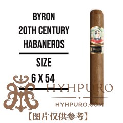 Byron 20th Century Habaneros Humidor 25s 拜伦 二十世纪系列 哈瓦那人 保湿盒版本 25支/盒