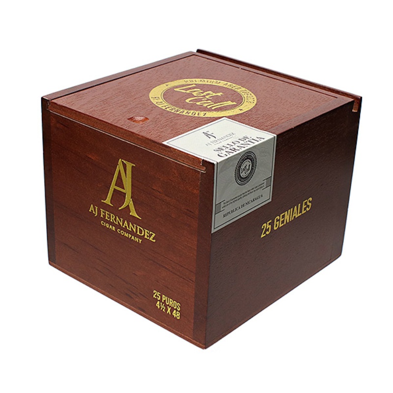 AJ Fernandez Last Call Habano Geniales 25s AJ 费尔南德斯 最后的召唤 哈瓦那 天才 25支/盒