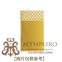 S.T.DUPONT 都彭 LIGNE2 系列 金色玑镂工艺 蜜蜂色 打火机(C16630)