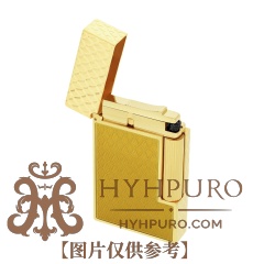 S.T.DUPONT 都彭 LIGNE2 系列 金色玑镂工艺 蜜蜂色 打火机(C16630)