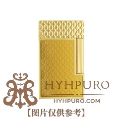 S.T.DUPONT 都彭 LIGNE2 系列 金色玑镂工艺 蜜蜂色 打火机(C16630)