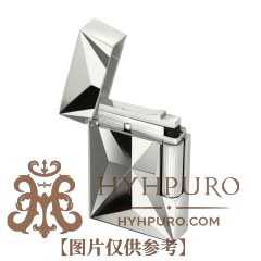 S.T.DUPONT 都彭 LIGNE2 朗声系列 淬火 银色 打火机(C18610)