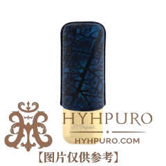 S.T.DUPONT 都彭 帕特加斯 联名 深蓝皮革 可调节 两支装 雪茄盒(183295)