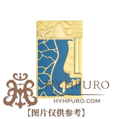 S.T.DUPONT 都彭 Ligne2 朗声系列 Fender联名 蓝金 打火机 C16026CL(预售)