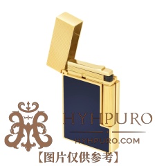 S.T.DUPONT 都彭 经典 Ligne2 朗声系列 蓝金 打火机 C16457(预售)