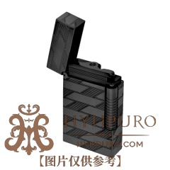 S.T.DUPONT 都彭 Le Grand 格兰德系列 1872系列 双火焰 黑色 打火机 C23179(预售)