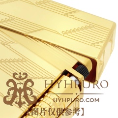 S.T.DUPONT 都彭 Le Grand 格兰德系列 1872系列 双火焰 金色 打火机 C23178(预售)