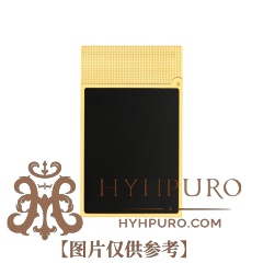 S.T.DUPONT 都彭 Ligne2 朗声系列 经典 黑金 打火机 C16601(预售)