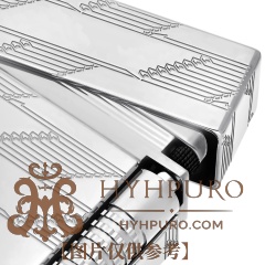 S.T.DUPONT 都彭 Le Grand 格兰德系列 1872系列 双火焰 银色 C23180(预售)