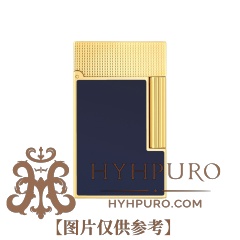 S.T.DUPONT 都彭 经典 Ligne2 朗声系列 蓝金 打火机 C16457(预售)