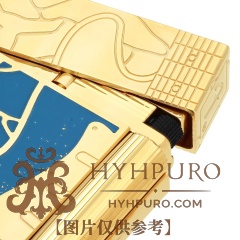 S.T.DUPONT 都彭 Ligne2 朗声系列 Fender联名 蓝金 打火机 C16026CL(预售)