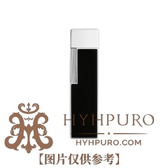 S.T.DUPONT 都彭 TWIGGY系列 防风 黑银 打火机 030001(预售)