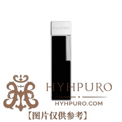 S.T.DUPONT 都彭 TWIGGY系列 防风 黑银 打火机 030111(预售)