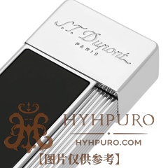 S.T.DUPONT 都彭 TWIGGY系列 防风 黑银 打火机 030001(预售)