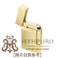 S.T.DUPONT 都彭 经典 Ligne2 朗声系列 钻石菱纹 金色 打火机 016284(预售)