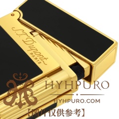 S.T.DUPONT 都彭 经典 Ligne2 朗声系列 黑金 打火机 016884(预售)