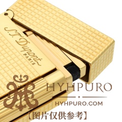 S.T.DUPONT 都彭 经典 Ligne2 朗声系列 钻石菱纹 金色 打火机 016284(预售)