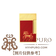 S.T.DUPONT 都彭 LIGNE2 朗声系列 马年限定 红金 打火机 C16080CL