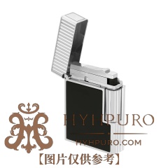 S.T.DUPONT 都彭 LINGE1朗声系列 黑银色 打火机 C14121
