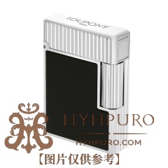 S.T.DUPONT 都彭 LINGE1朗声系列 黑银色 打火机 C14121