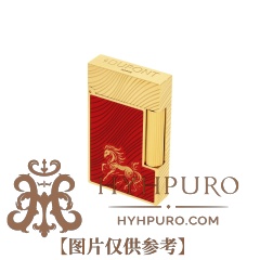 S.T.DUPONT 都彭 LIGNE2 朗声系列 马年限定 红金 打火机 C16080CL