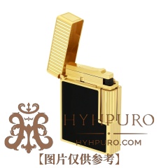 S.T.DUPONT 都彭 LINGE1朗声系列 黑金色 打火机 C14120