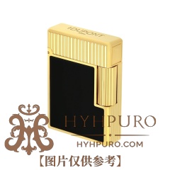 S.T.DUPONT 都彭 LINGE1朗声系列 黑金色 打火机 C14120