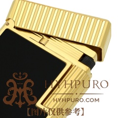 S.T.DUPONT 都彭 LINGE1朗声系列 黑金色 打火机 C14120