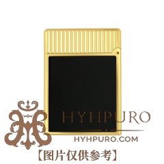 S.T.DUPONT 都彭 LINGE1朗声系列 黑金色 打火机 C14120