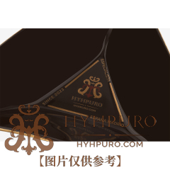 HP三角形棕金三位陶瓷烟灰缸(下单前联系客服)